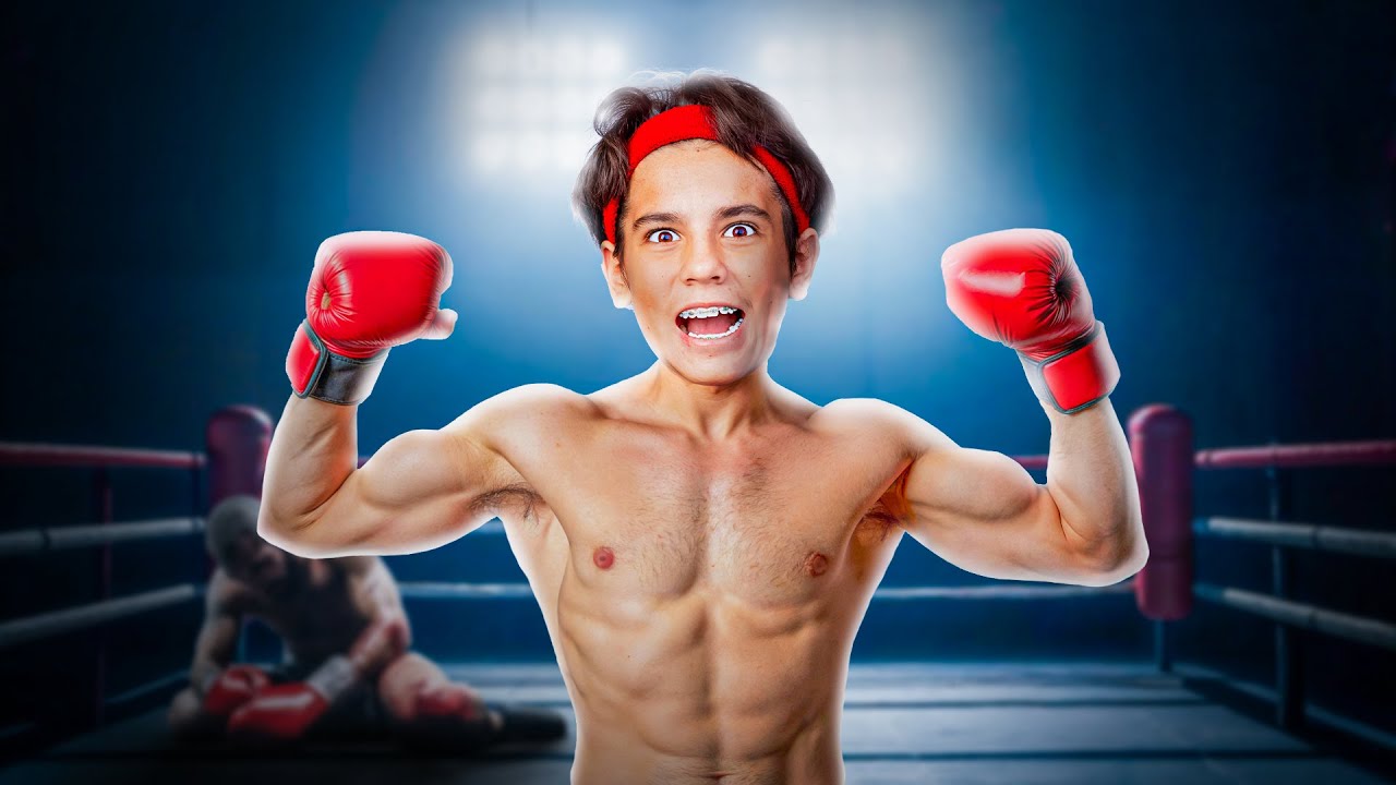 Timelapse: Boxing Champion | Thumbnail Design Process