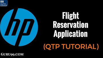 HP UFT/QTP Flight Reservation Application -  MicroFocus UFT Tutorial #2