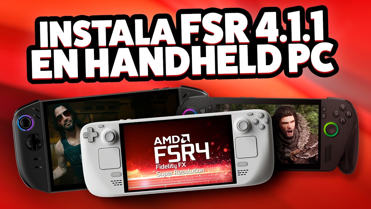 Cómo instalar FSR 4.1.1 en Handheld PC (Steam Deck, ROG Ally, Legion Go...) 📚 episode artwork