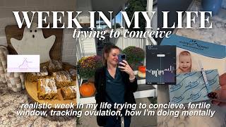 A Week in My Life Trying to Conceive 🤍 Tracking Ovulation + The Emotional Side of TTC screenshot 3