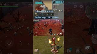 Easiest way to kill witch in ldoe for beginners 2024 | Last day on earth #ldoe #gaming