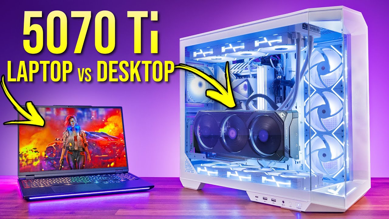 RTX 5070 Ti Laptop vs Desktop - The Difference is Huge! - YouTube