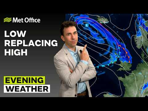 17/08/2026 - Cooler Overnight - Evening Weather Forecast UK - Met Office Weather