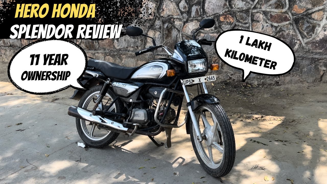 Splendor Reviews Hero Honda Splendor Review after 1lakh km #motoworld #review #splendor ...