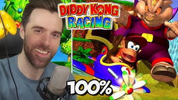 Diddy Kong Racing (N64) - HARD MODE - 100% Playthrough
