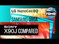 Sony X90J vs Samsung Q80A, LG Nano90: Buying Guide