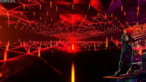 Procedural Infinite Laser Light Tunnel – Blender 3D Files & Renders