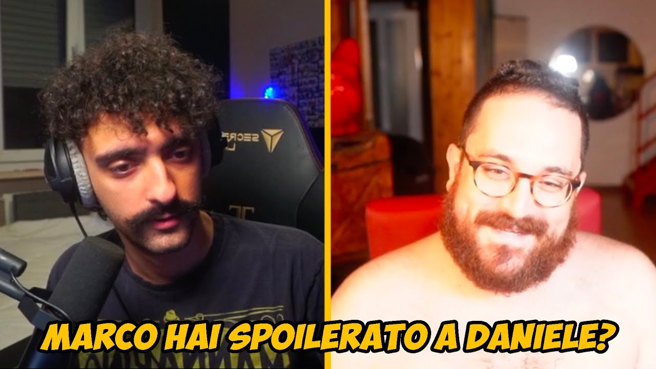 Mario rimprovera Marco per lo spoiler di Jujutsu Kaisen a Sdrumox