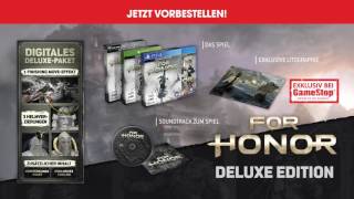 Exklusiv bei GameStop: For Honor Deluxe Edition - jetzt vorbestellen!