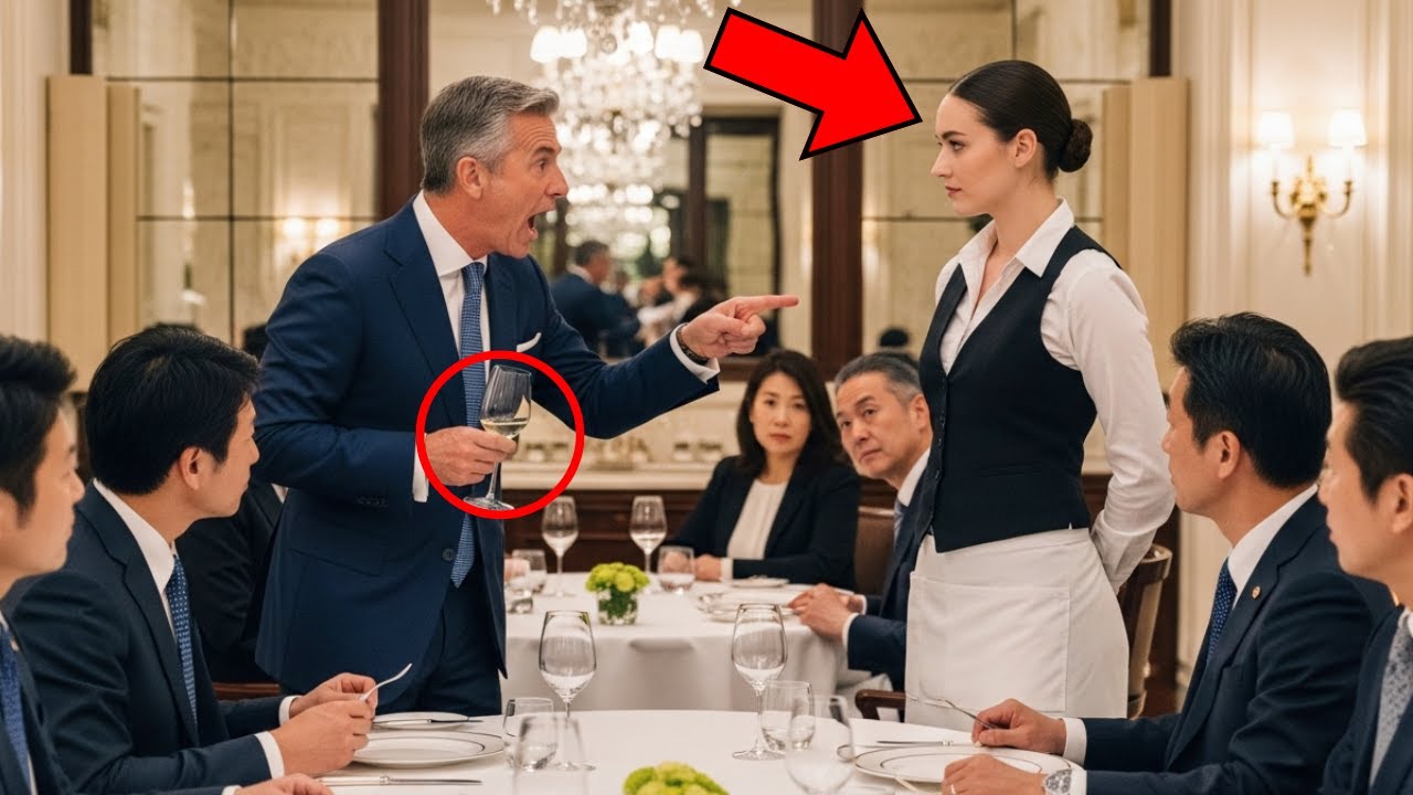 Billionaire Calls the Waitress “Uneducated” — She Answers in Five Languages and Silences the Room