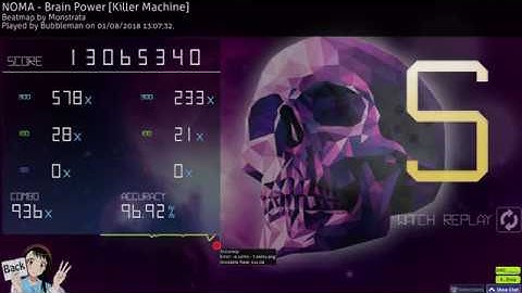 NOMA - Brain Power [Killer Machine] Nomod S #1 | Bubbleman