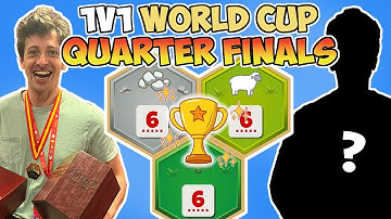 1v1 Catan Tournament - WORLD CUP QUARTERFINALS