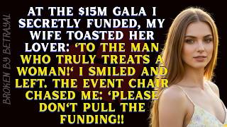 At The $15m Gala I Secretly Funded, My Wife Toasted Her Lover_ 'To The Man Who Truly...' Life Story