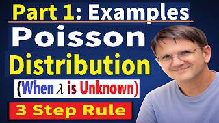 Poisson Distribution | Solved Examples | Easiest way