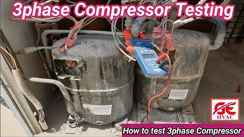 3phase Compressor Testing  Urdu/Hindi