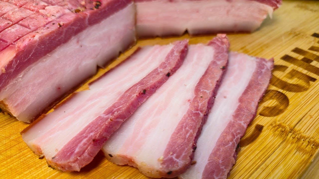 Cured & Oven Cooked Bacon – step by step recipe