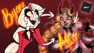 REDESIGNING | Hazbin Hotel - Speedpaint