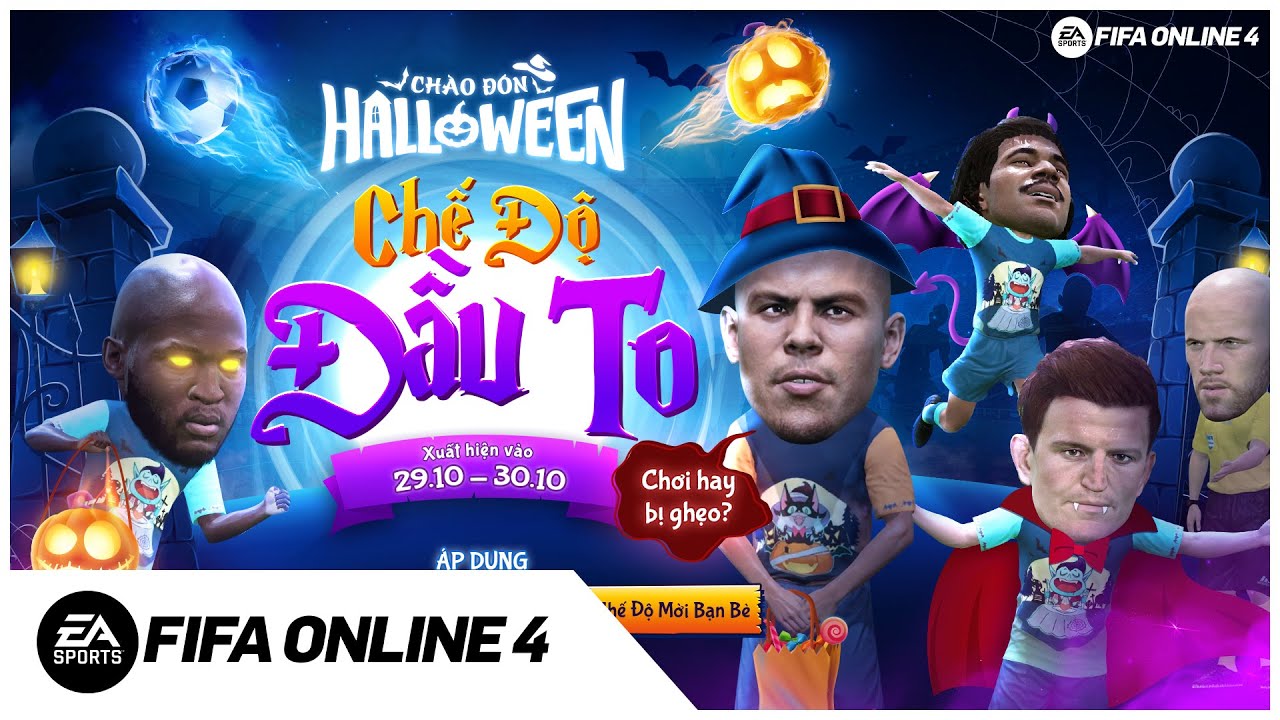 Chế Độ "Đầu Siêu To Khổng Lồ" Trở Lại Nhân Dịp Halloween – FIFA Online 4