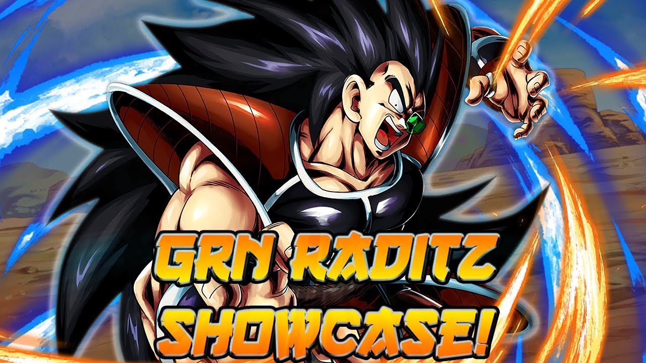 Raditz SHREDS! GRN Raditz Showcase! | Dragon Ball Legends PvP
