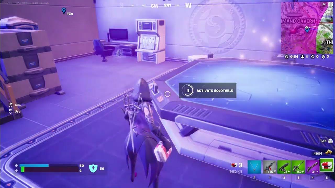 Set Up A Generator Near The Holotable Inside Command Cavern Set up the Generator near the HoloTable inside Commando Cavern Fortnite