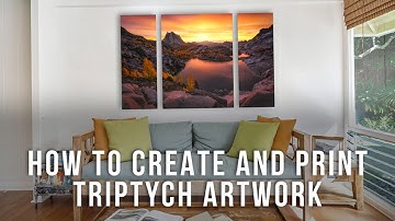 How to Create a Triptych Artwork from Photography