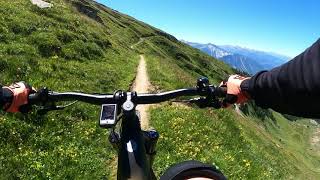 E-Mtb Action Leukerbad, Valais Flyer Uproc 6 4K