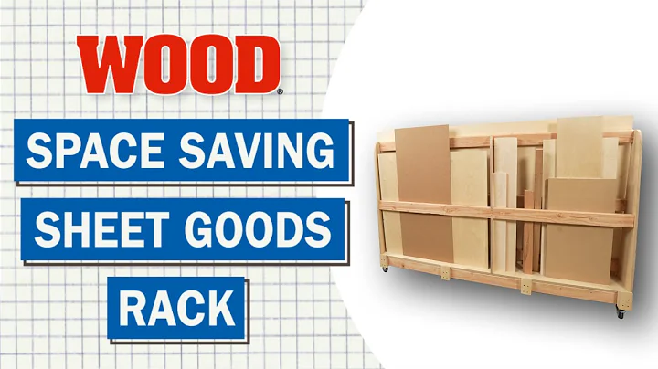 Compact Sheet Goods Rack - WOOD magazine