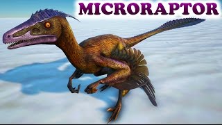 ARK Dev Kit MIRCORAPTOR Animations & Dino Dossier Spotlight + Argent/Phoenix size comparison