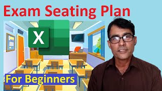 Exam seating plan in excel | seating plan for beginners in excel | ms excel screenshot 5