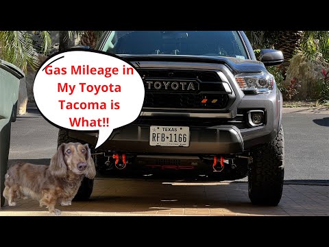 My Toyota Tacoma is Getting Awesome Gas Mileage But Why - YouTube