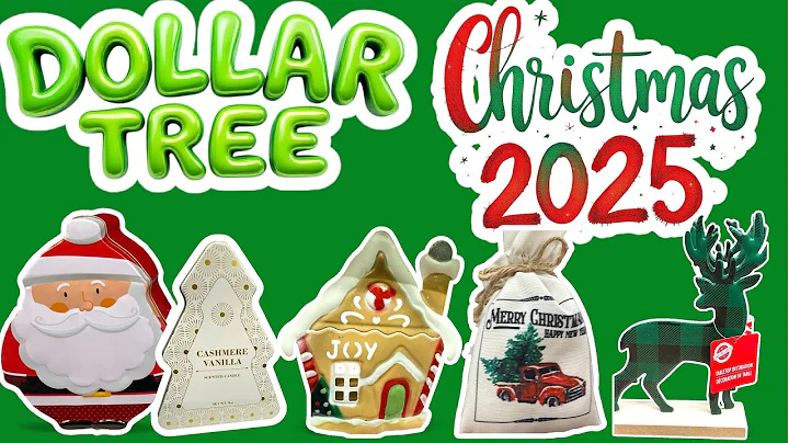 🎅🎄DOLLAR TREE ALL THINGS CHRISTMAS 2025!!