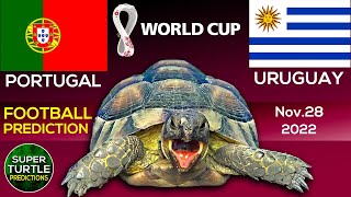 Portugal vs Uruguay ⚽ FIFA World Cup 2022 | 🐢 Turtle Football Predictions