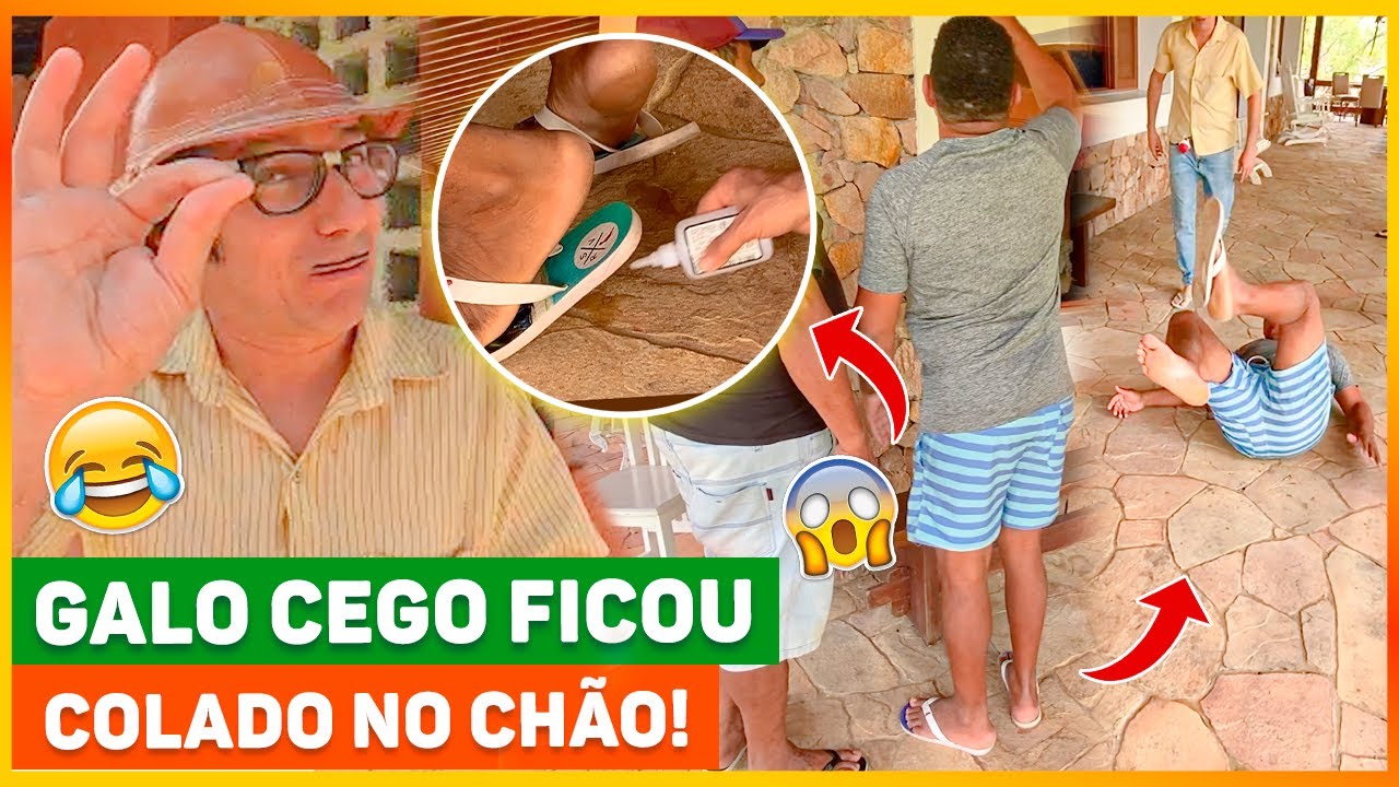 GALO CEGO COLADO NO CHÃO VAI PRA CIMA DE MUÇÃO