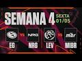 EG x NRG | LEV x MIBR | VCT Americas Etapa 1 | Semana 4 - Dia 1