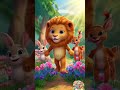 Sher Hamara pyara, शेर निराला #viral #preschool #hindikavita #lion #kidsvideo #trending