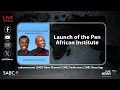 Pan african institute launch eff leader julius malema address