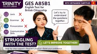 B1 English Test (GESE Grade 5) | SELT British Citizenship| Trinity College London ILR UK