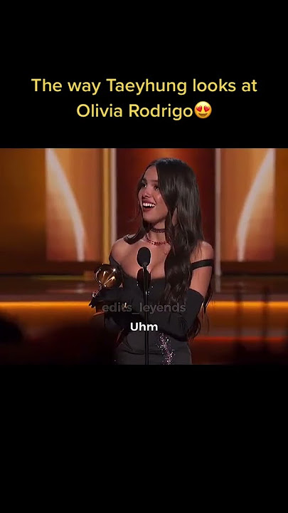 The way Taeyhung looks at Olivia Rodrigo