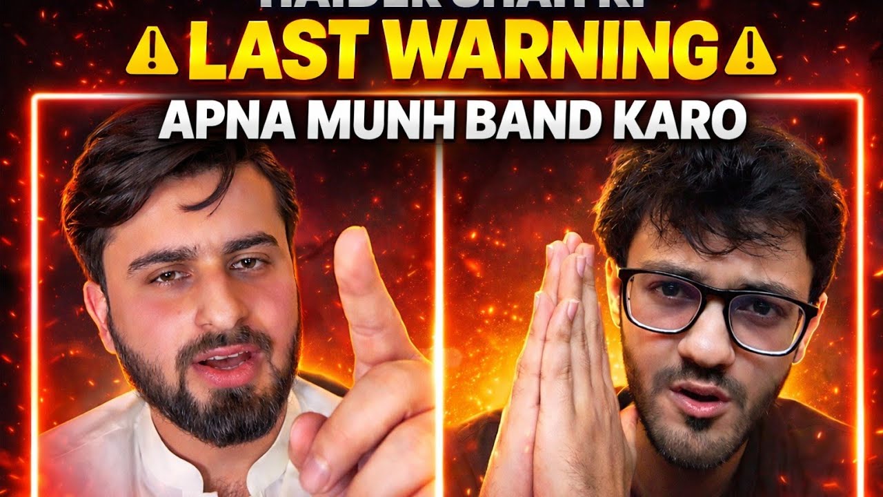 HAIDER SHAH LAST WARNING TO AN SHEIKH | RAJAB BUTT CONTROVERSY EXPLAINED