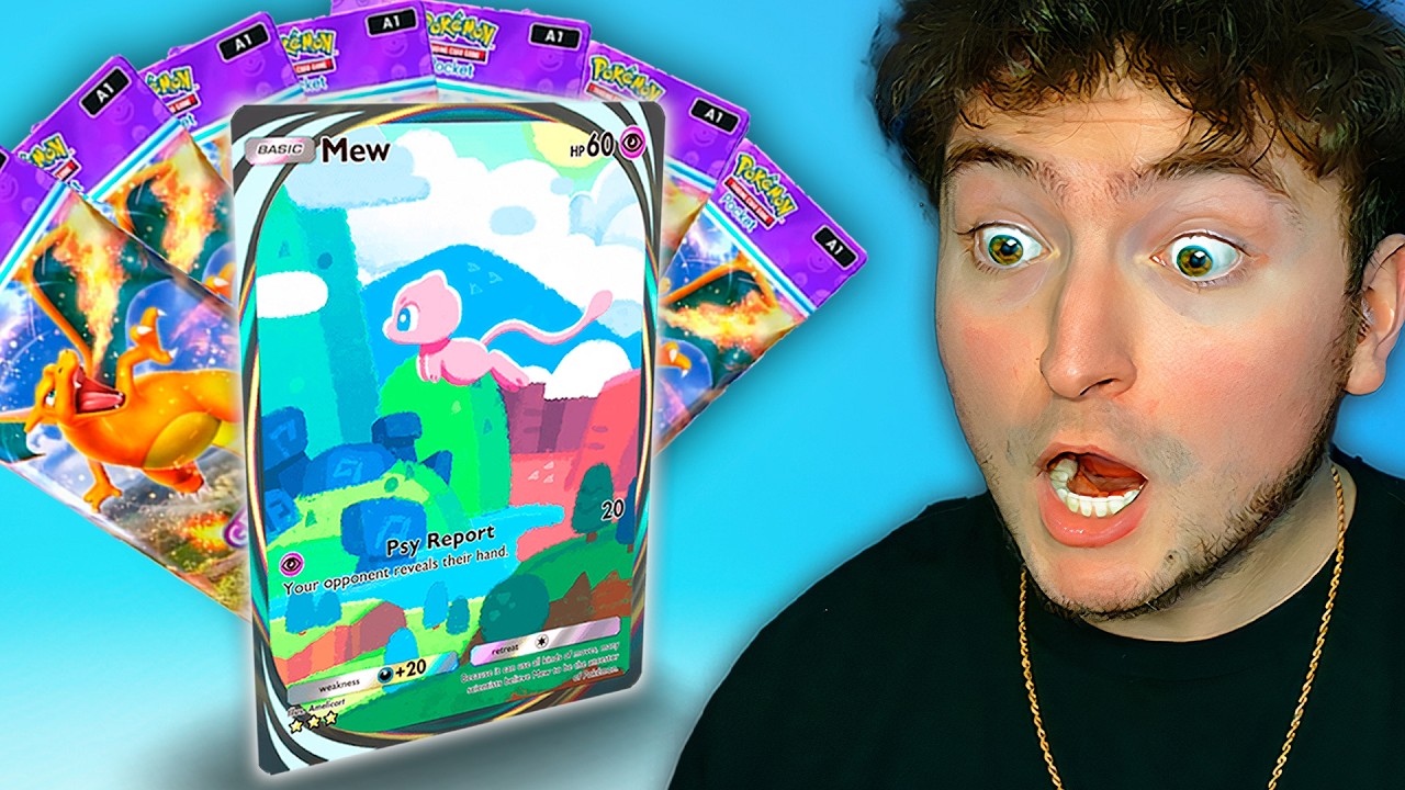 I Got SECRET MEW in Pokemon Pocket!