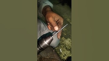 How to make small compression spring #metalwork #machine #springmaking #automobile #workshopskills