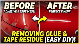 How To Remove Adhesive Without Damaging Car Paint