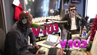 Robin Thicke on The Ryan Cameron Show Part 2 of 3