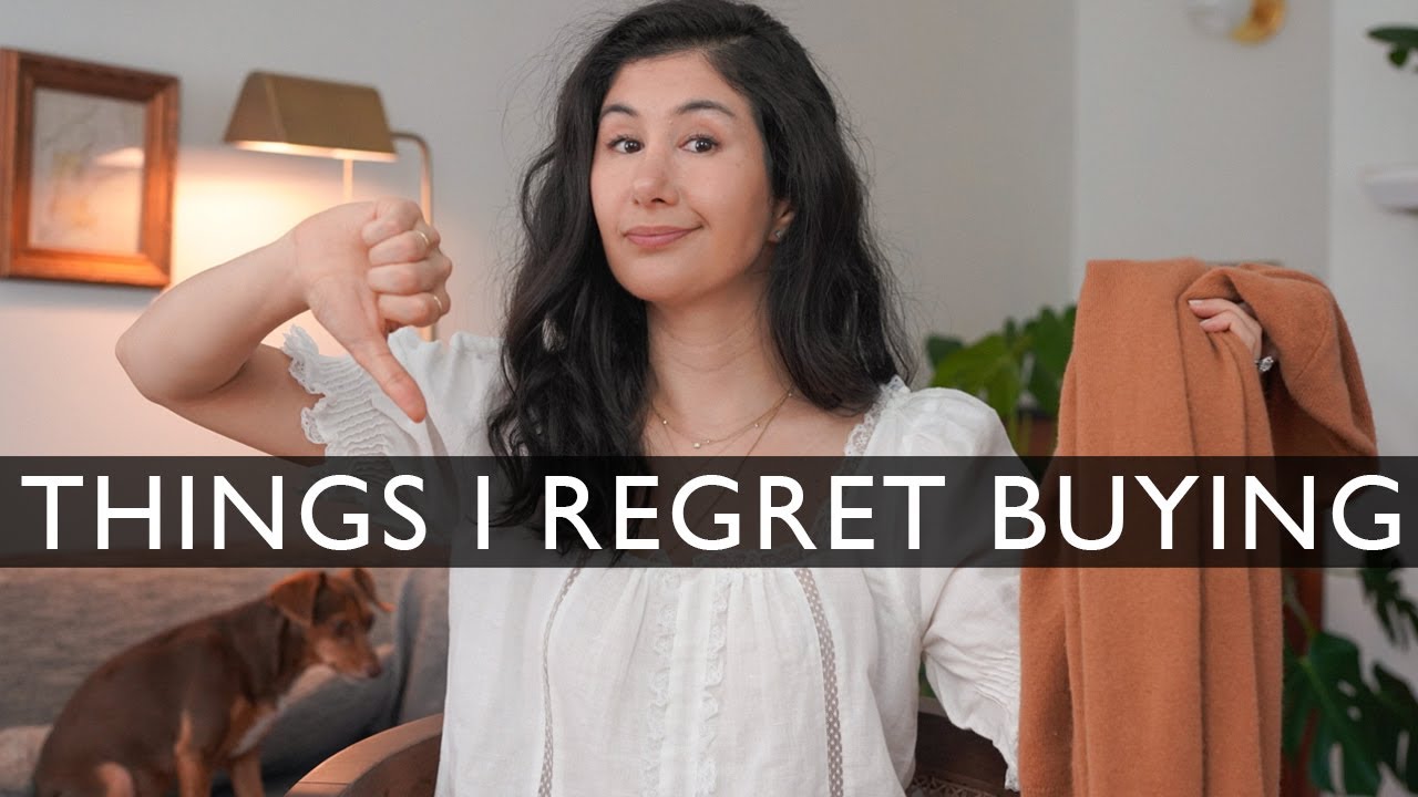 Things I Regret Buying & What They've Taught Me About My Style, on YouTube