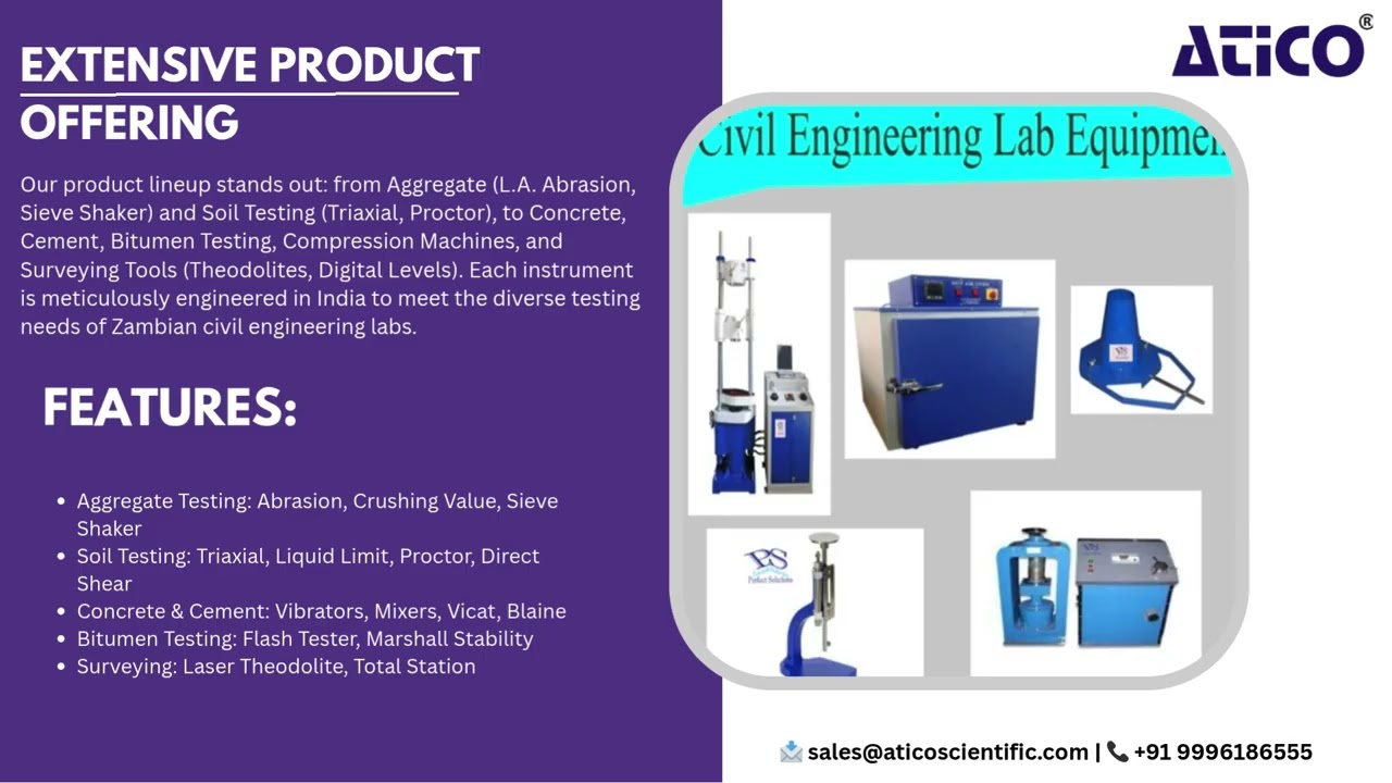 Civil Engineering Lab Equipment Supplier In Zambia – Trusted Choice for African Schools