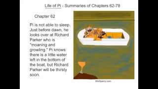 Life of Pi - Summaries of Chapters 62-78