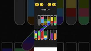Water sort puzzle level 489