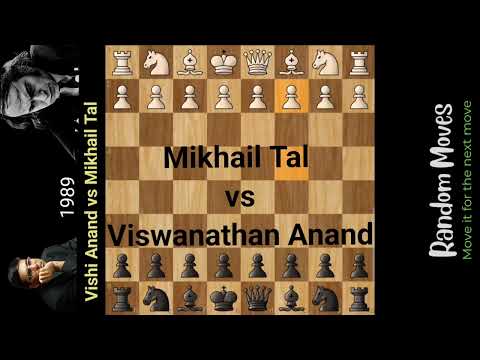 The Only Game Ever Played between Mikhail Tal and Viswanathan Anand 