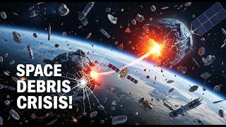 Space Debris Crisis! 😱 Is Earth's Orbit Safe Cleanup Tech! 🚀
