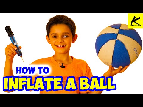 Video: How To Inflate A Ball